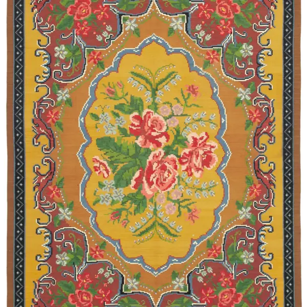 Rc_23443_1_Yellow_Rose_Kilim_Rugs