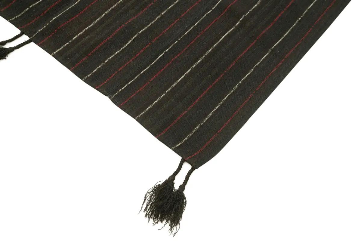 Anadolu Eskitme Mor Pamuk Üzerine Yün El Dokuma Kilim-138x183 - Görsel 4