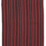 Anadolu Eskitme Mor Pamuk Üzerine Yün El Dokuma Kilim-139x197