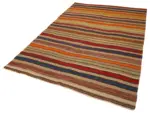Anadolu Eskitme Multi Pamuk Üzerine Yün El Dokuma Kilim-163x252 - Görsel 3