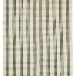 Anadolu Eskitme Bej Pamuk Üzerine Yün El Dokuma Kilim-205x323