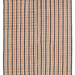 Anadolu Eskitme Turuncu Pamuk Üzerine Yün El Dokuma Kilim-210x338