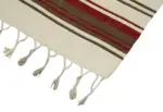Anadolu Eskitme Bej Pamuk Üzerine Yün El Dokuma Kilim-111x330 - Görsel 4