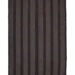 Kıl Çizgili Kahverengi Keçi Kılı İpliğinden El Dokuma Kilim-178x298