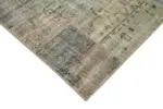 Patchwork Gri Pamuk Üzerine Yün El Dokuma Kilim-250x350 - Görsel 4