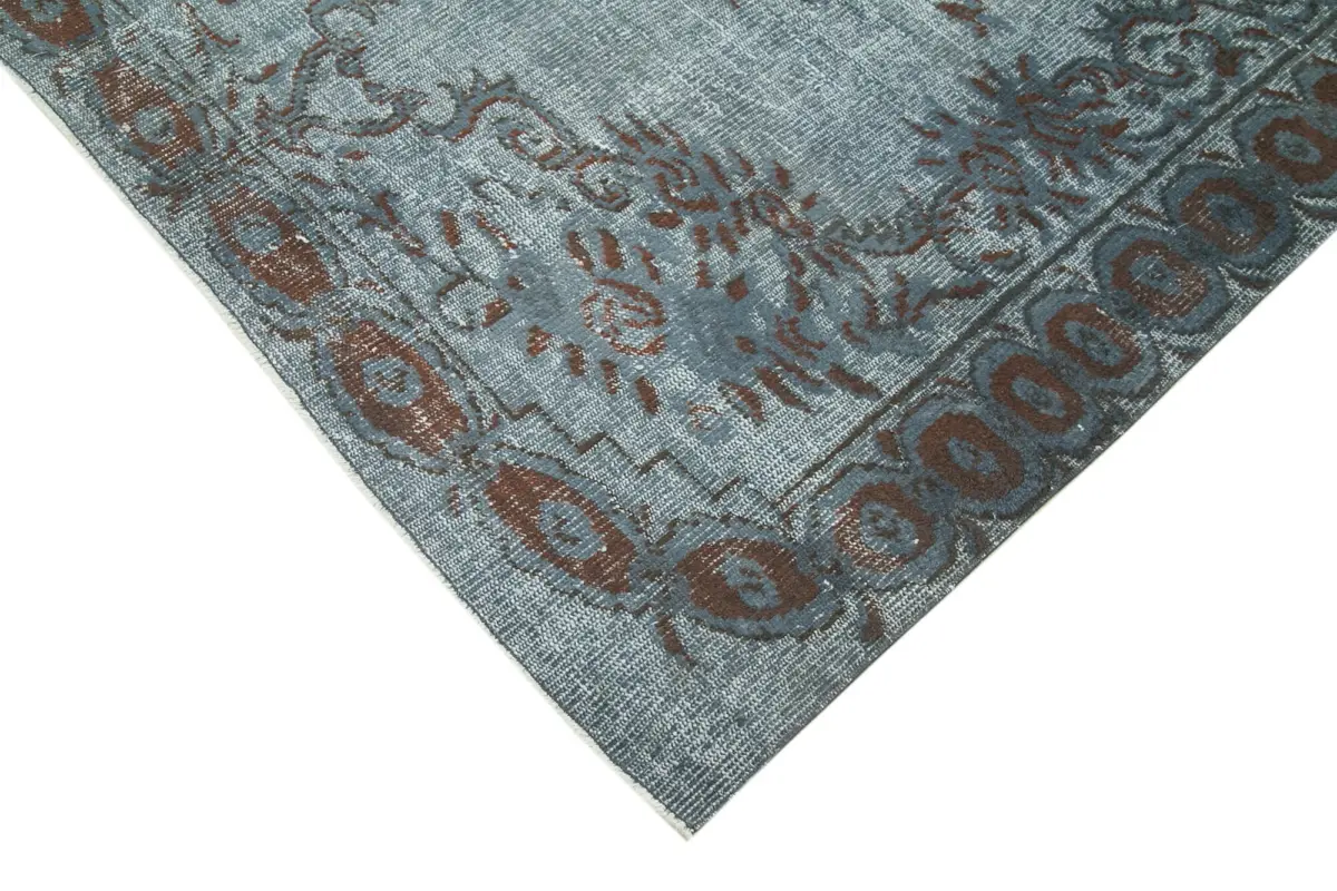 Oyma Gri Pamuk Üzerine Yün El Dokuma Kilim-175x265 - Görsel 4