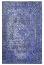 Oyma Mor Pamuk Üzerine Yün El Dokuma Kilim-180x274