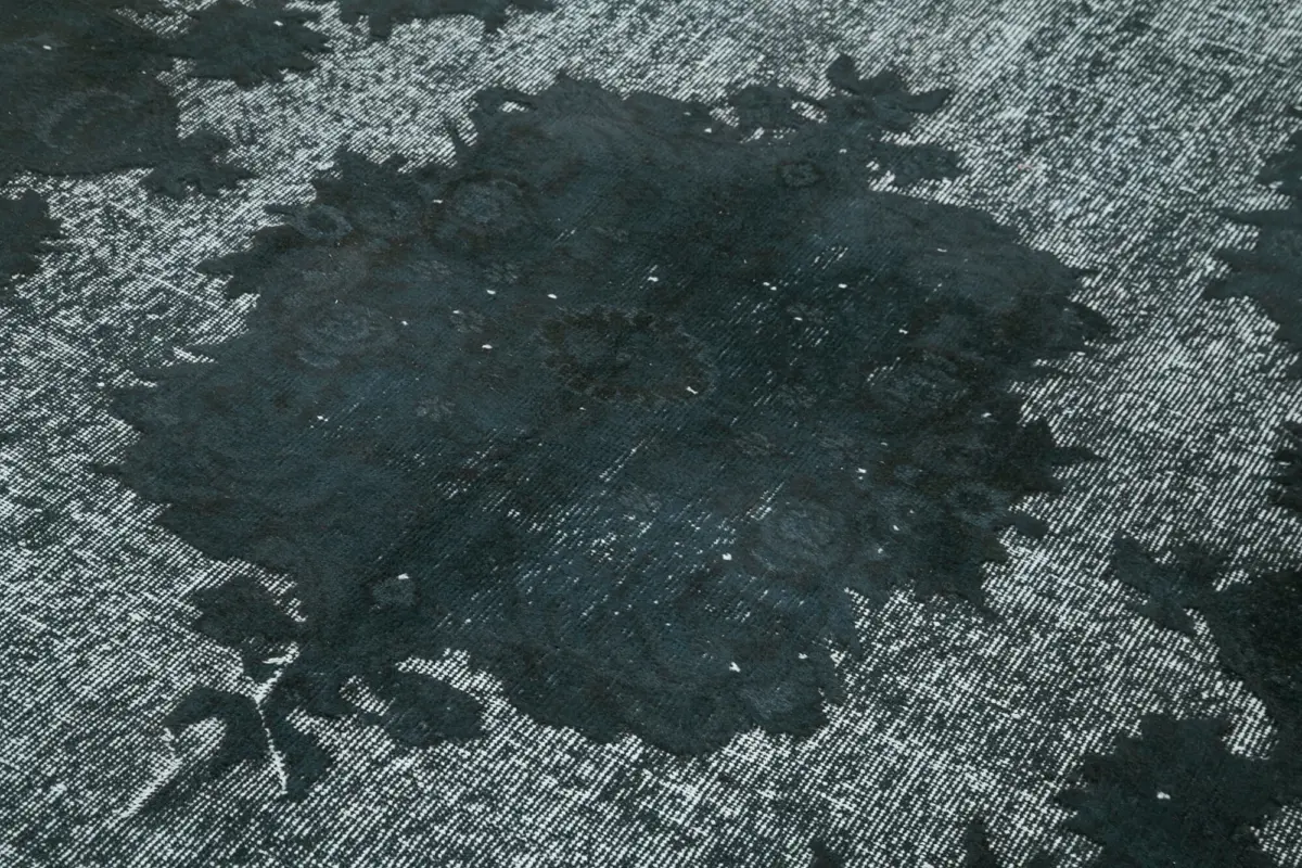 Oyma Siyah Pamuk Üzerine Yün El Dokuma Kilim-178x267 - Görsel 5