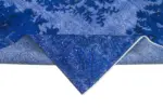 Oyma Mavi Pamuk Üzerine Yün El Dokuma Kilim-174x273 - Görsel 6