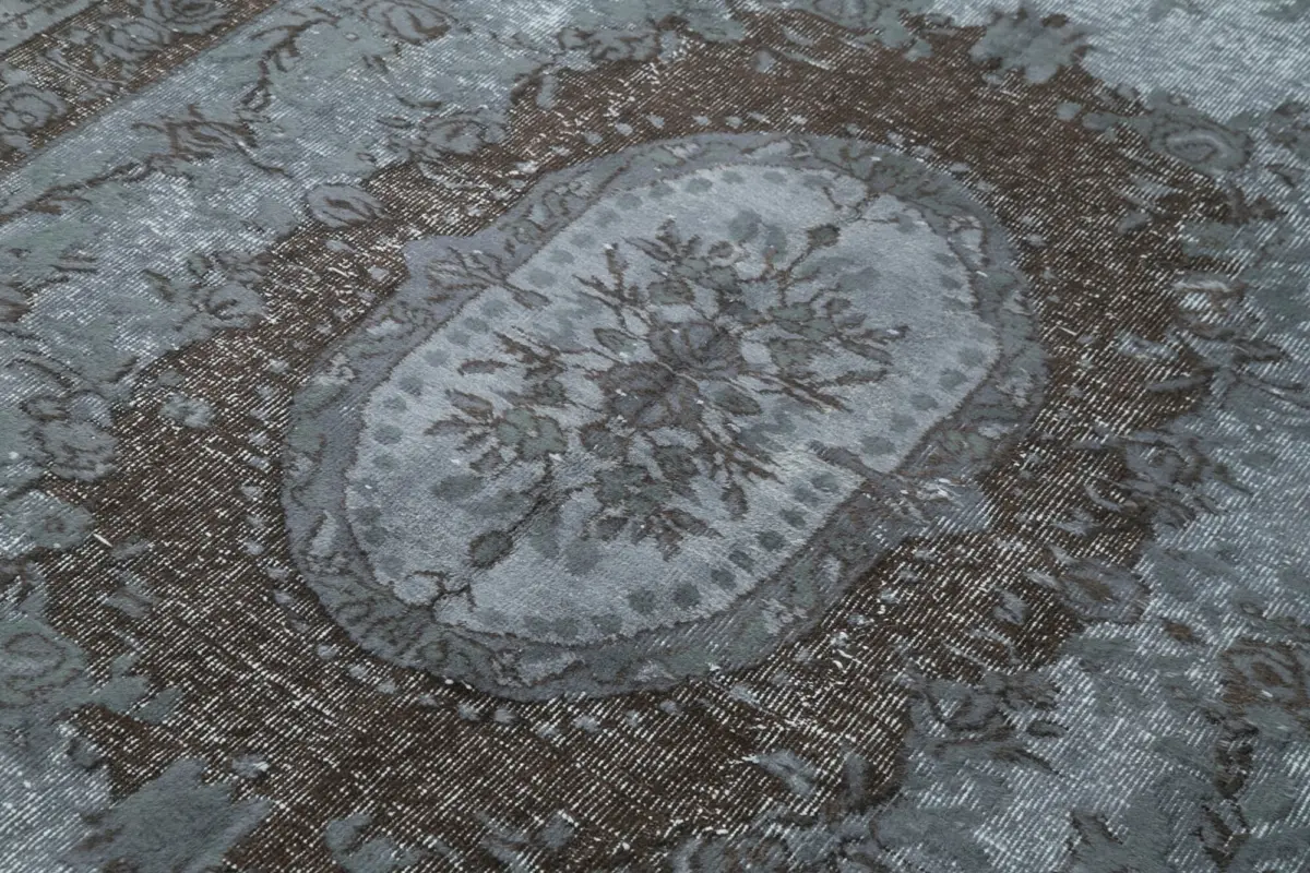 Oyma Gri Pamuk Üzerine Yün El Dokuma Kilim-174x266 - Görsel 5