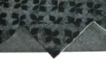 Oyma Siyah Pamuk Üzerine Yün El Dokuma Kilim-156x256 - Görsel 6