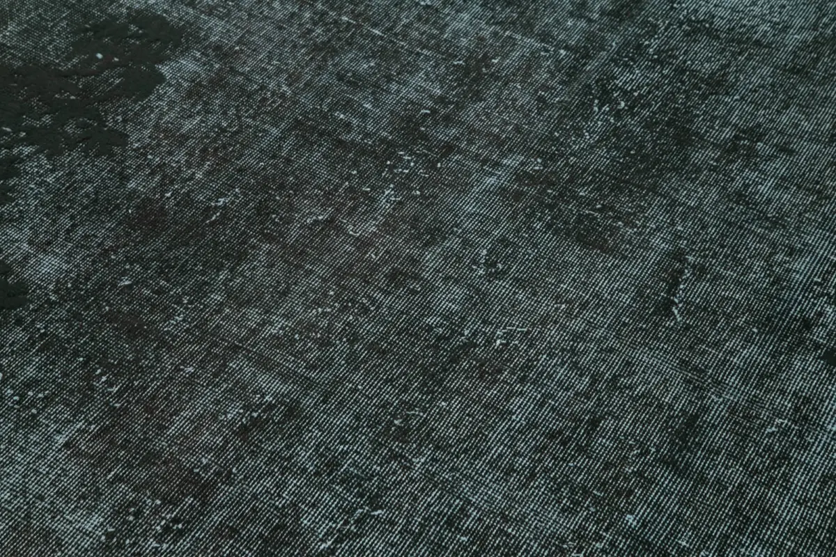 Oyma Siyah Pamuk Üzerine Yün El Dokuma Kilim-144x245 - Görsel 5