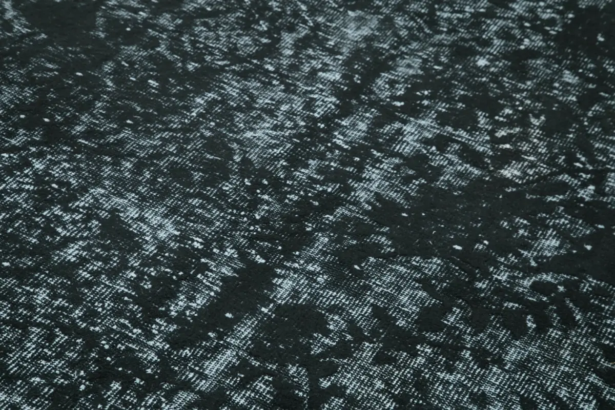 Oyma Siyah Pamuk Üzerine Yün El Dokuma Kilim-170x290 - Görsel 5