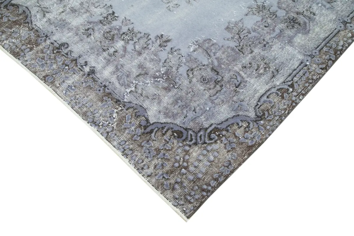 Oyma Gri Pamuk Üzerine Yün El Dokuma Kilim-158x267 - Görsel 4