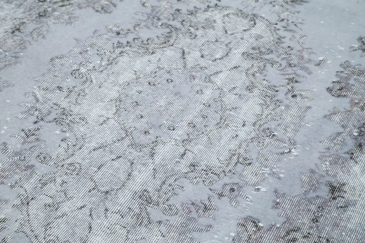 Oyma Gri Pamuk Üzerine Yün El Dokuma Kilim-158x267 - Görsel 5