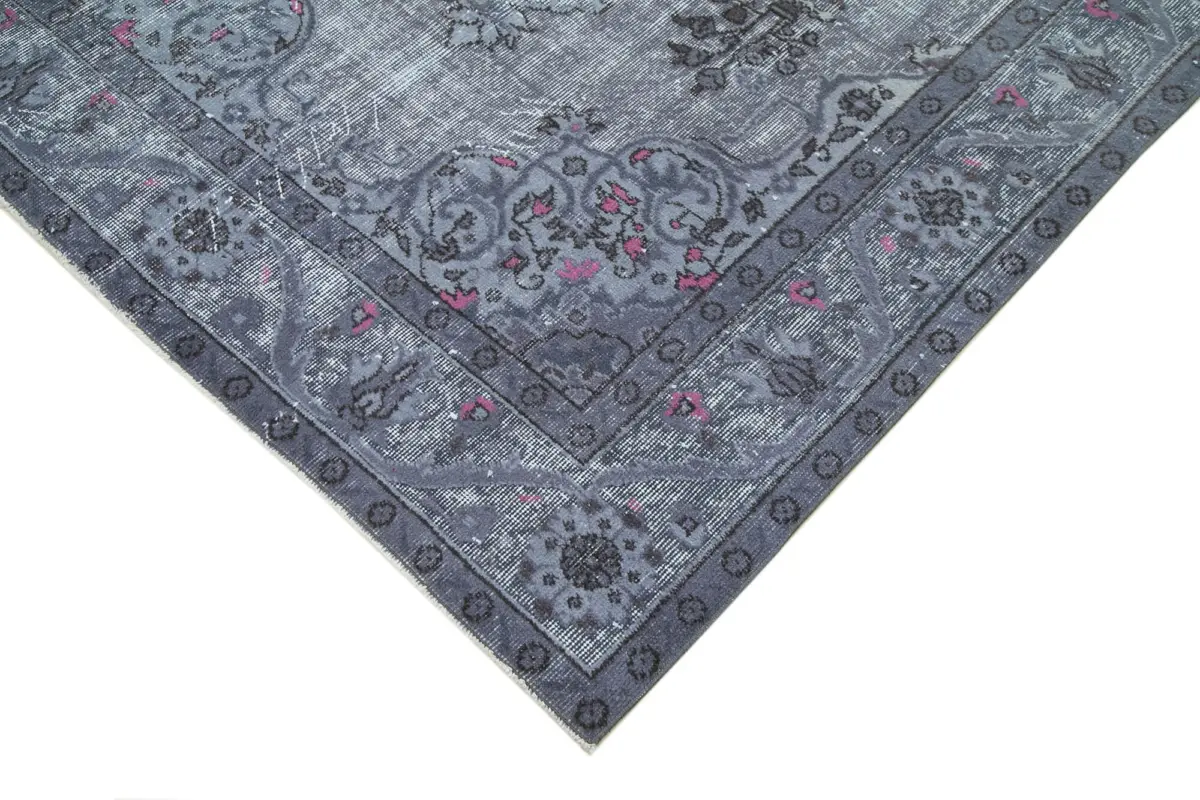 Oyma Gri Pamuk Üzerine Yün El Dokuma Kilim-168x284 - Görsel 4