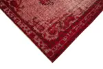 Oyma Kırmızı Pamuk Üzerine Yün El Dokuma Kilim-170x261 - Görsel 4