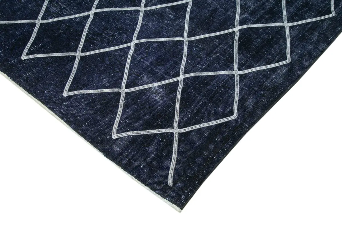 Modern Halı- Mor Pamuk Üzerine Yün El Dokuma Halı-289x396 - Görsel 4