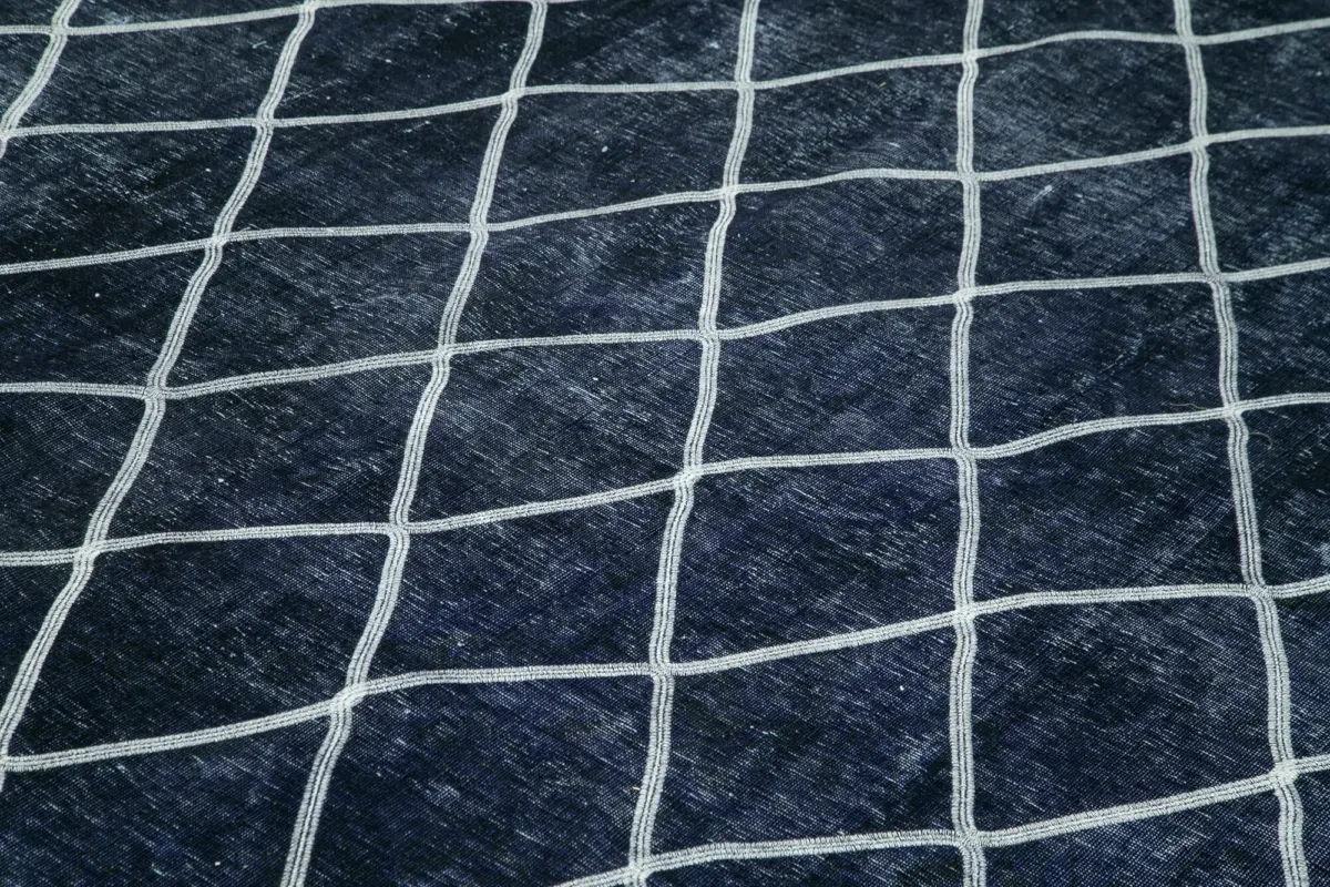 Modern Halı- Mor Pamuk Üzerine Yün El Dokuma Halı-289x396 - Görsel 5