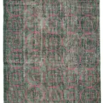 Modern Halı- Gri Pamuk Üzerine Yün El Dokuma Halı-220x320