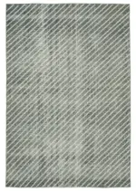 Modern Halı- Gri Pamuk Üzerine Yün El Dokuma Halı-180x262