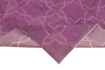 Modern Halı- Mor Pamuk Üzerine Yün El Dokuma Halı-201x304 - Görsel 6
