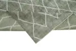 Modern Halı- Gri Pamuk Üzerine Yün El Dokuma Halı-166x275 - Görsel 6