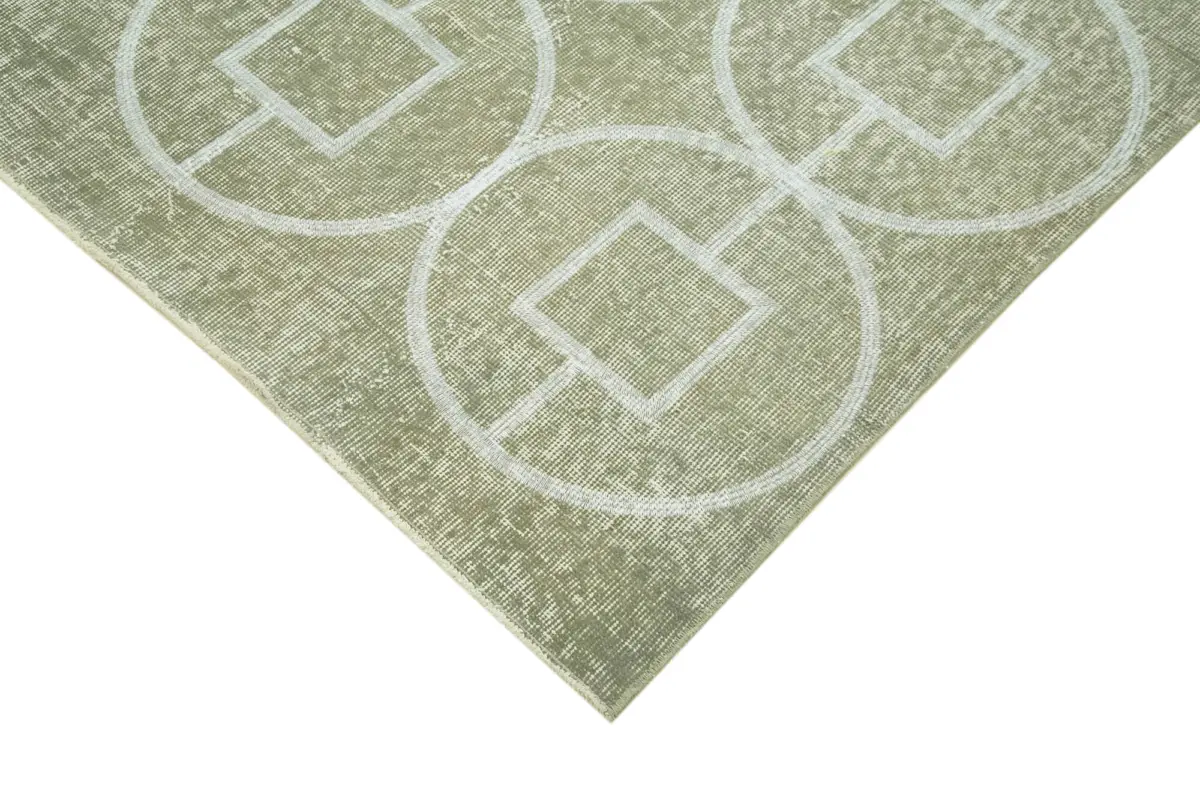 Modern Halı- Gri Pamuk Üzerine Yün El Dokuma Halı-215x302 - Görsel 4