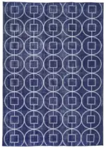 Modern Halı- Mor Pamuk Üzerine Yün El Dokuma Halı-218x310