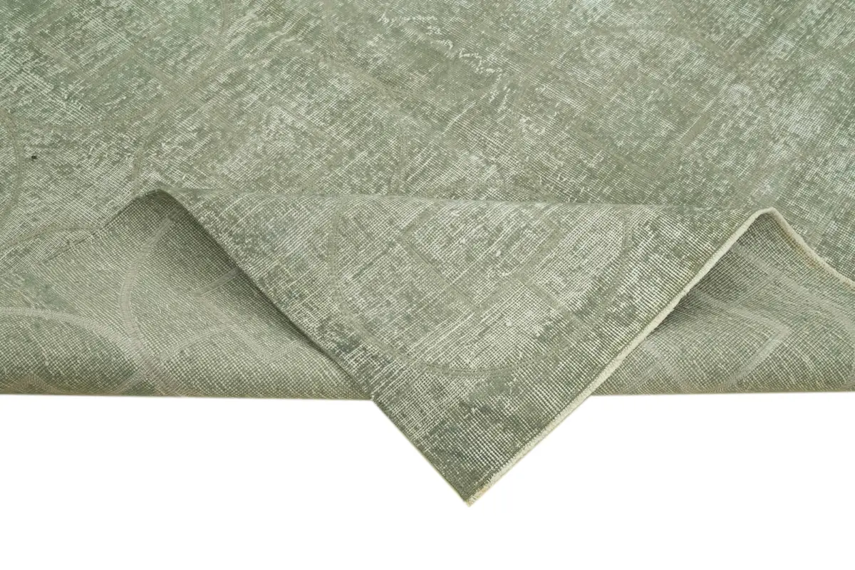 Modern Halı- Gri Pamuk Üzerine Yün El Dokuma Halı-190x290 - Görsel 6