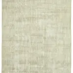 Modern Halı- Bej Pamuk Üzerine Yün El Dokuma Halı-210x310