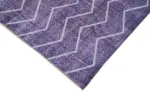 Modern Halı- Mor Pamuk Üzerine Yün El Dokuma Halı-177x287 - Görsel 4