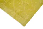 Modern Halı- Sarı Pamuk Üzerine Yün El Dokuma Halı-198x287 - Görsel 4