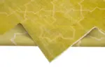 Modern Halı- Sarı Pamuk Üzerine Yün El Dokuma Halı-198x287 - Görsel 6