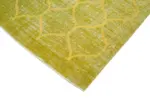 Modern Halı- Sarı Pamuk Üzerine Yün El Dokuma Halı-198x275 - Görsel 4