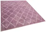 Modern Halı- Mor Pamuk Üzerine Yün El Dokuma Halı-200x258 - Görsel 2