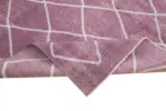 Modern Halı- Mor Pamuk Üzerine Yün El Dokuma Halı-200x258 - Görsel 6