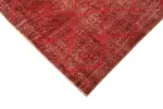 Modern Halı- Kırmızı Pamuk Üzerine Yün El Dokuma Halı-209x328 - Görsel 4