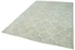 Modern Halı- Gri Pamuk Üzerine Yün El Dokuma Halı-200x310 - Görsel 3