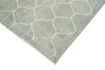 Modern Halı- Gri Pamuk Üzerine Yün El Dokuma Halı-200x310 - Görsel 4
