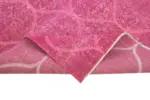 Modern Halı- Pembe Pamuk Üzerine Yün El Dokuma Halı-113x203 - Görsel 6