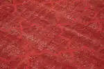 Modern Halı- Kırmızı Pamuk Üzerine Yün El Dokuma Halı-136x237 - Görsel 5