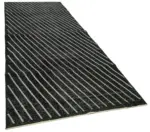 Modern Halı- Siyah Pamuk Üzerine Yün El Dokuma Halı-150x400 - Görsel 2