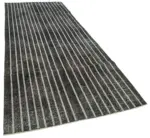 Modern Halı- Yeşil Pamuk Üzerine Yün El Dokuma Halı-141x384 - Görsel 2