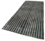 Modern Halı- Yeşil Pamuk Üzerine Yün El Dokuma Halı-141x384 - Görsel 3