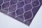 Modern Halı- Mor Pamuk Üzerine Yün El Dokuma Halı-131x382 - Görsel 4