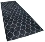 Modern Halı- Gri Pamuk Üzerine Yün El Dokuma Halı-143x399 - Görsel 2