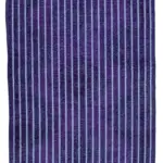 Modern Halı- Mor Pamuk Üzerine Yün El Dokuma Halı-146x372