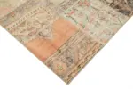 Patchwork Multi Pamuk Üzerine Yün El Dokuma Kilim-257x353 - Görsel 4