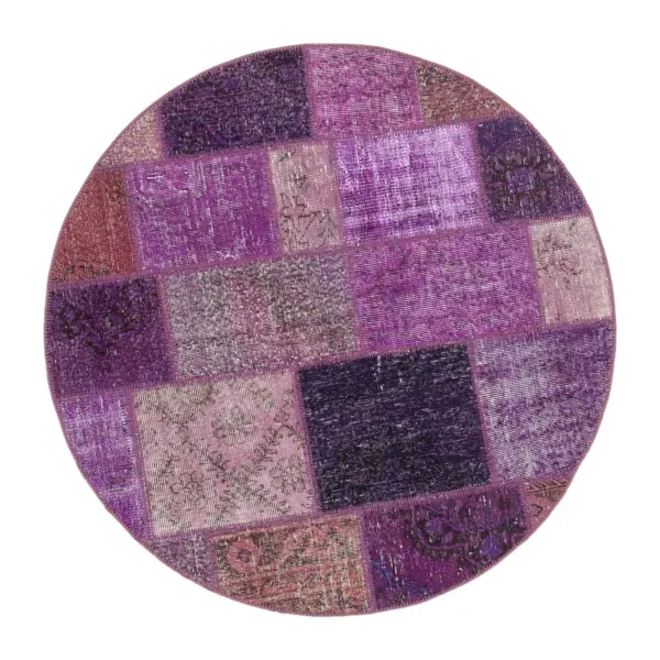 Rc_29052_0_Purple_Round_Patchwork_Rugs